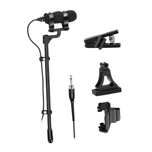 TTETTZ Musikinstrument Mikrofon-Ein-auf-Kondensatorinstrument Mikrofonkondensator Schwierigkeitsinstrument für Geigen-Trompeten Posaune, L3 von TTETTZ