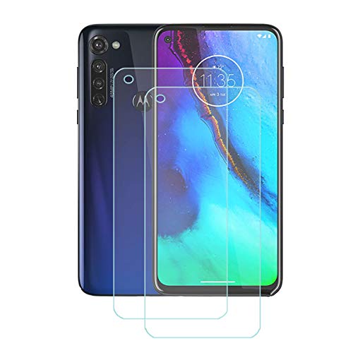 TTJ 2 Stück Panzerglas Schutzfolie für Motorola Moto G Pro, 9H Härte Gehärtetes Glas Panzerglasfolie Anti-Kratzer/Anti-Fingerabdruck/Anti-Fall Displayschutzfolie für Motorola Moto G Pro (6,4"). von TTJ