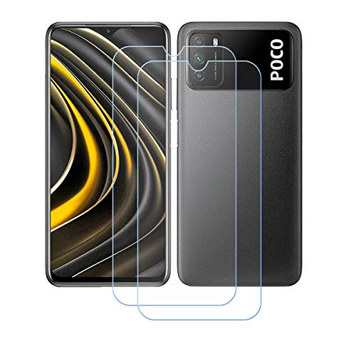 TTJ 2 Stück Panzerglas Schutzfolie für Xiaomi Poco M3 (6,53"), 9H Härte Gehärtetes Glas Panzerglasfolie Anti-Kratzer/Anti-Fingerabdruck/Anti-Fall Displayschutzfolie. von TTJ