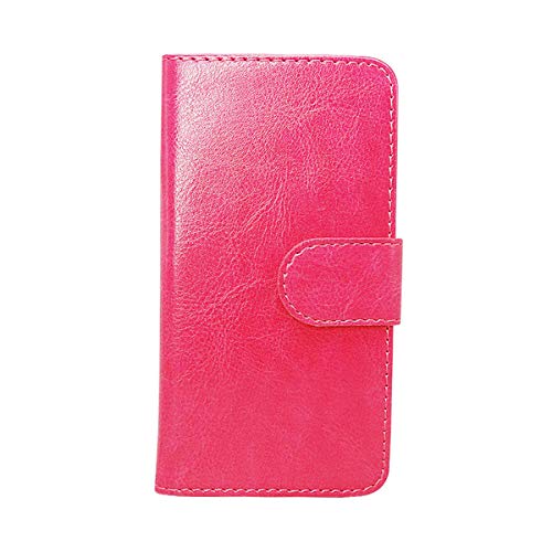 TTJ Handyhülle für KXD 6A Hülle Leder, Premium Leder Flip Wallet Case Schutzhülle Tasche Handytasche für KXD 6A Handy Hüllen Cover - Rot von TTJ