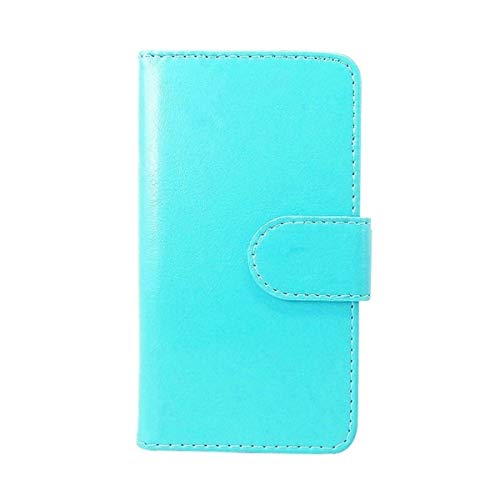 TTJ Handyhülle für Xgody Mate 10 Hülle Leder, Premium Leder Flip Wallet Case Schutzhülle Tasche Handytasche für Xgody Mate 10 Handy Hüllen Cover - Blau von TTJ