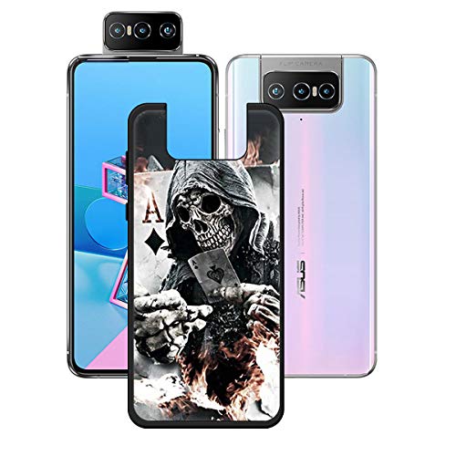 TTJ Hülle für Asus ZenFone 7 ZS670KS, Handyhülle Crystal Hochwertige ultradünne Bumper Silikon Schutzhülle Cover TPU Case Weiche Handytasche Handy Tasche für Asus ZenFone 7 ZS670KS (6,67") - OP8 von TTJ