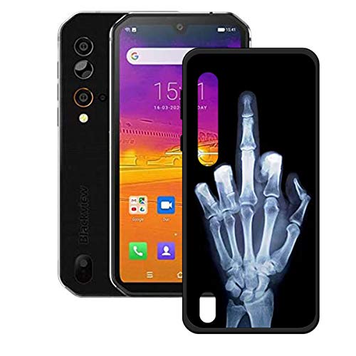 TTJ Hülle für Blackview BV9900E, Handyhülle Crystal Hochwertige ultradünne Bumper Silikon Schutzhülle Cover TPU Case Weiche Handytasche Handy Tasche für Blackview BV9900E (5,84") - OP4 von TTJ