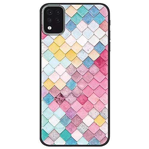 TTJ Hülle für LG K42, Handyhülle Crystal Hochwertige ultradünne Bumper Silikon Schutzhülle Cover TPU Case Weiche Handytasche für LG K42 (6,59") - LLM5 von TTJ