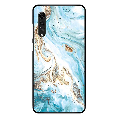 TTJ Hülle für LG Velvet, Handyhülle Crystal Hochwertige ultradünne Bumper Silikon Schutzhülle Cover TPU Case Weiche Handytasche für LG Velvet (6,8") - SKT22 von TTJ