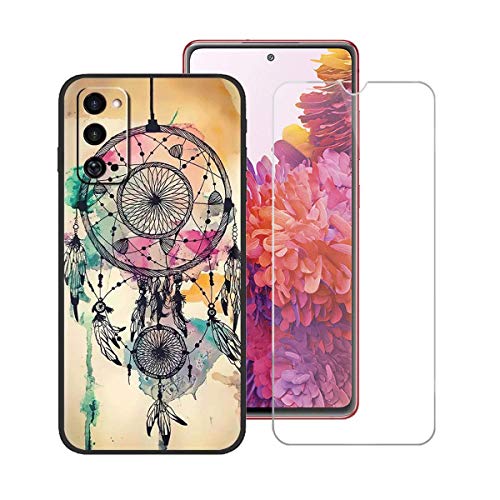 TTJ Hülle für Samsung Galaxy S20 FE + HD Panzerglas, Handyhülle Silikon Schutzhülle Cover TPU Case Handytasche - Panzerglasfolie Schutzfolie für Samsung Galaxy S20 FE (6,5") - LLM10 von TTJ