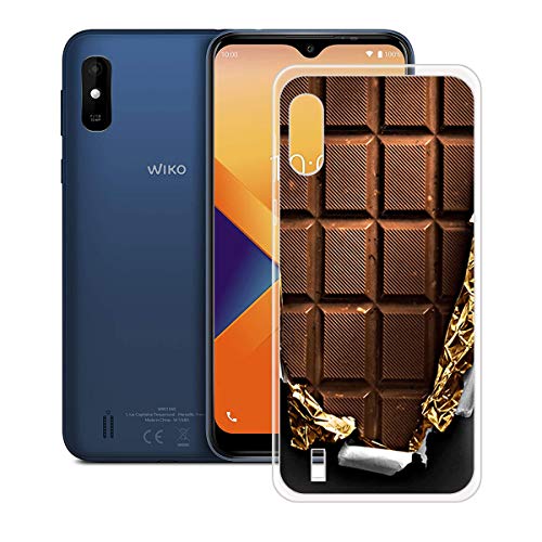 TTJ Hülle für Wiko Y81, Handyhülle Crystal Hochwertige ultradünne Bumper Silikon Schutzhülle Cover TPU Case Weiche Handytasche Transparent Handy Tasche für Wiko Y81 (6,2") - OP1 von TTJ