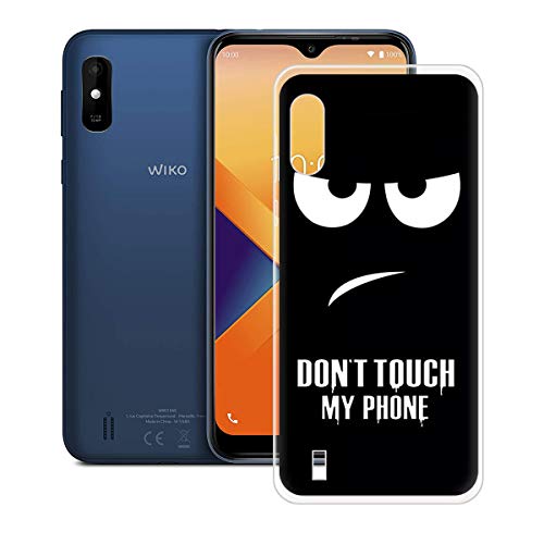 TTJ Hülle für Wiko Y81, Handyhülle Crystal Hochwertige ultradünne Bumper Silikon Schutzhülle Cover TPU Case Weiche Handytasche Transparent Handy Tasche für Wiko Y81 (6,2") - OP11 von TTJ