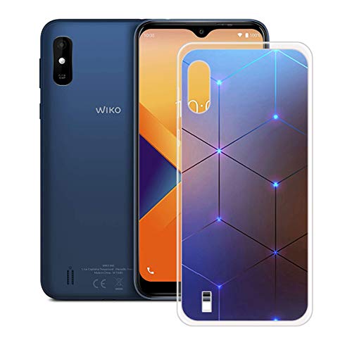 TTJ Hülle für Wiko Y81, Handyhülle Crystal Hochwertige ultradünne Bumper Silikon Schutzhülle Cover TPU Case Weiche Handytasche Transparent Handy Tasche für Wiko Y81 (6,2") - OP3 von TTJ
