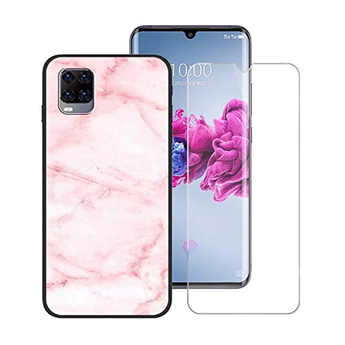 TTJ Hülle für ZTE Axon 11 5G + HD Panzerglas, Handyhülle Silikon Schutzhülle Cover TPU Case Handytasche - Panzerglasfolie Schutzfolie für ZTE Axon 11 5G (6,47") - LLM21 von TTJ