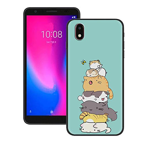 TTJ Hülle für ZTE Blade A3 2020, Handyhülle Crystal Hochwertige ultradünne Bumper Silikon Schutzhülle Cover TPU Case Weiche Handytasche für ZTE Blade A3 2020 (5,45") - LLM39 von TTJ