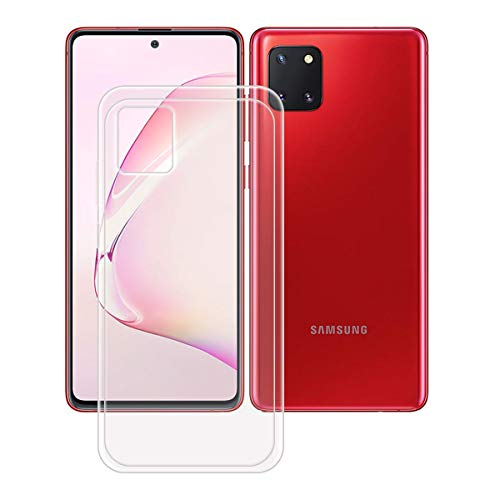 TTJ Transparent Hülle für Samsung Galaxy Note 10 Lite, Handyhülle Crystal Hochwertige ultradünne Bumper Silikon Schutzhülle Cover TPU Case Weiche Handytasche für Samsung Galaxy Note 10 Lite (6,7"). von TTJ