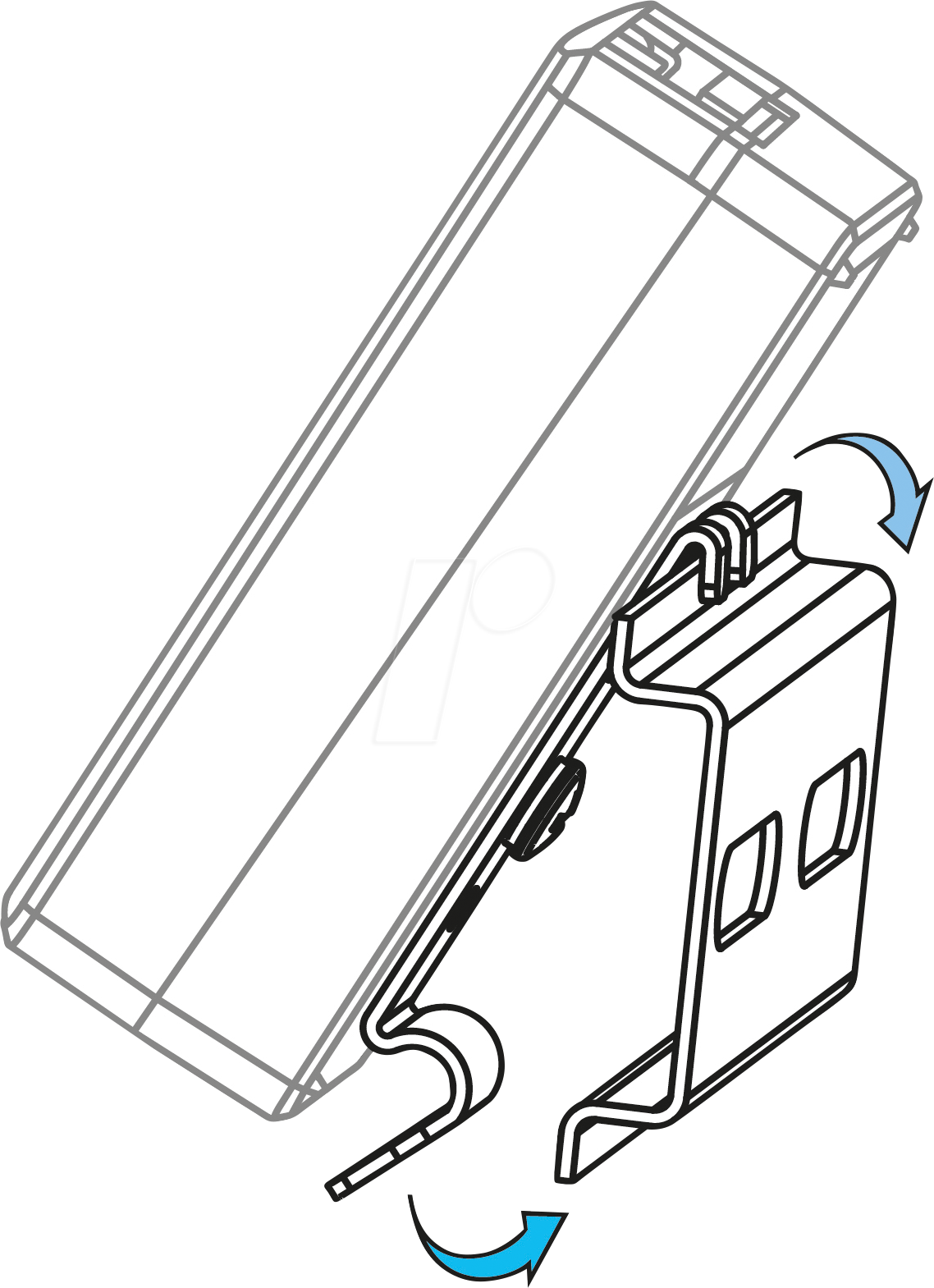 TTL 1502-1-DM - Halterung, Hutschiene von TTL NETWORK