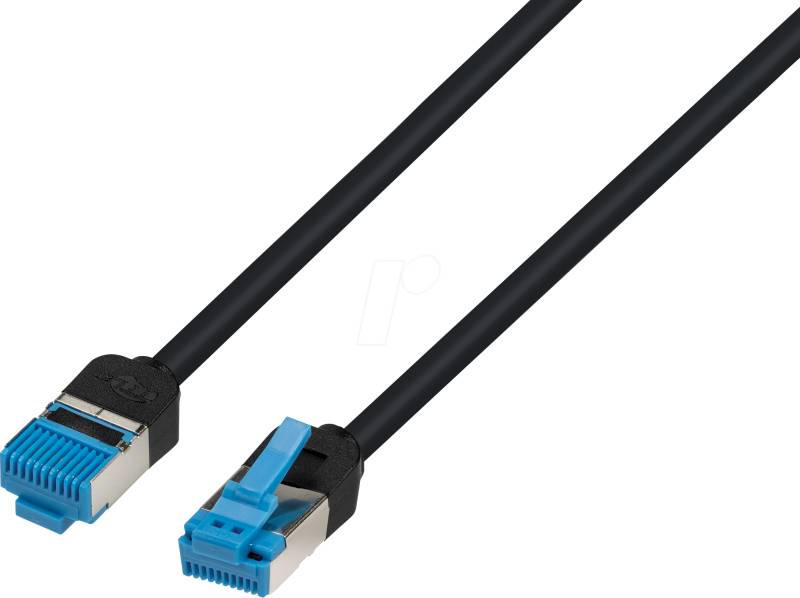 TTL 1812-VF-0,15 - Cat.6a VariFlex U/FTP Patchkabel, 6kV, schwarz, 0,15 m von TTL NETWORK