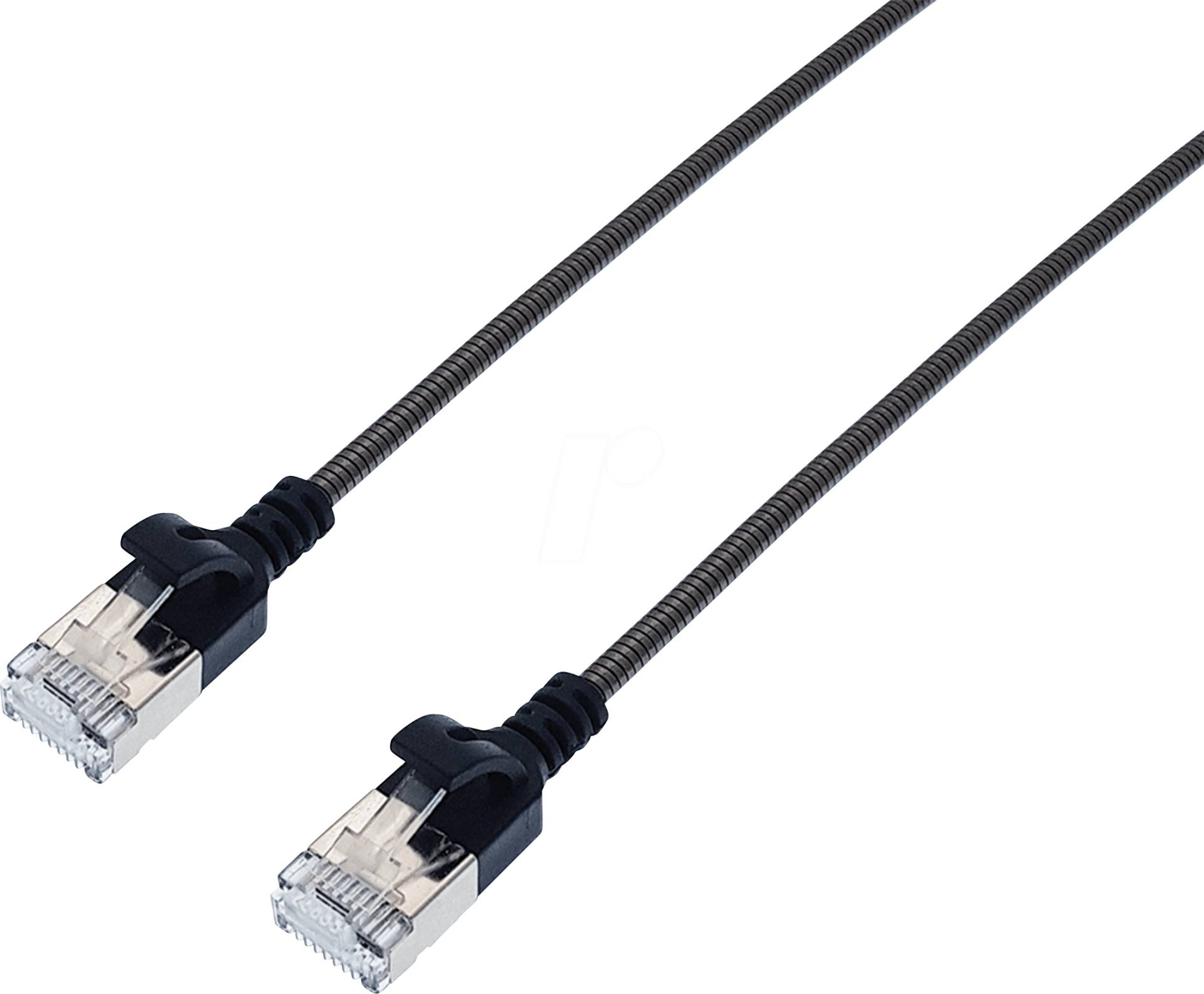 TTL 1812SA-0,25M - Patchkabel Cat.6a F/UTP, 0,25m stahlarmiert von TTL NETWORK