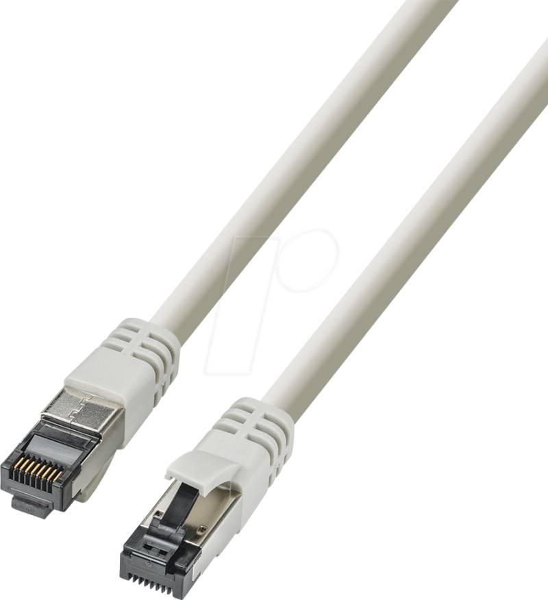 TTL 1922HF-3,0M - Patchkabel Cat.8.1 S/FTP, 3 m, grau von TTL NETWORK
