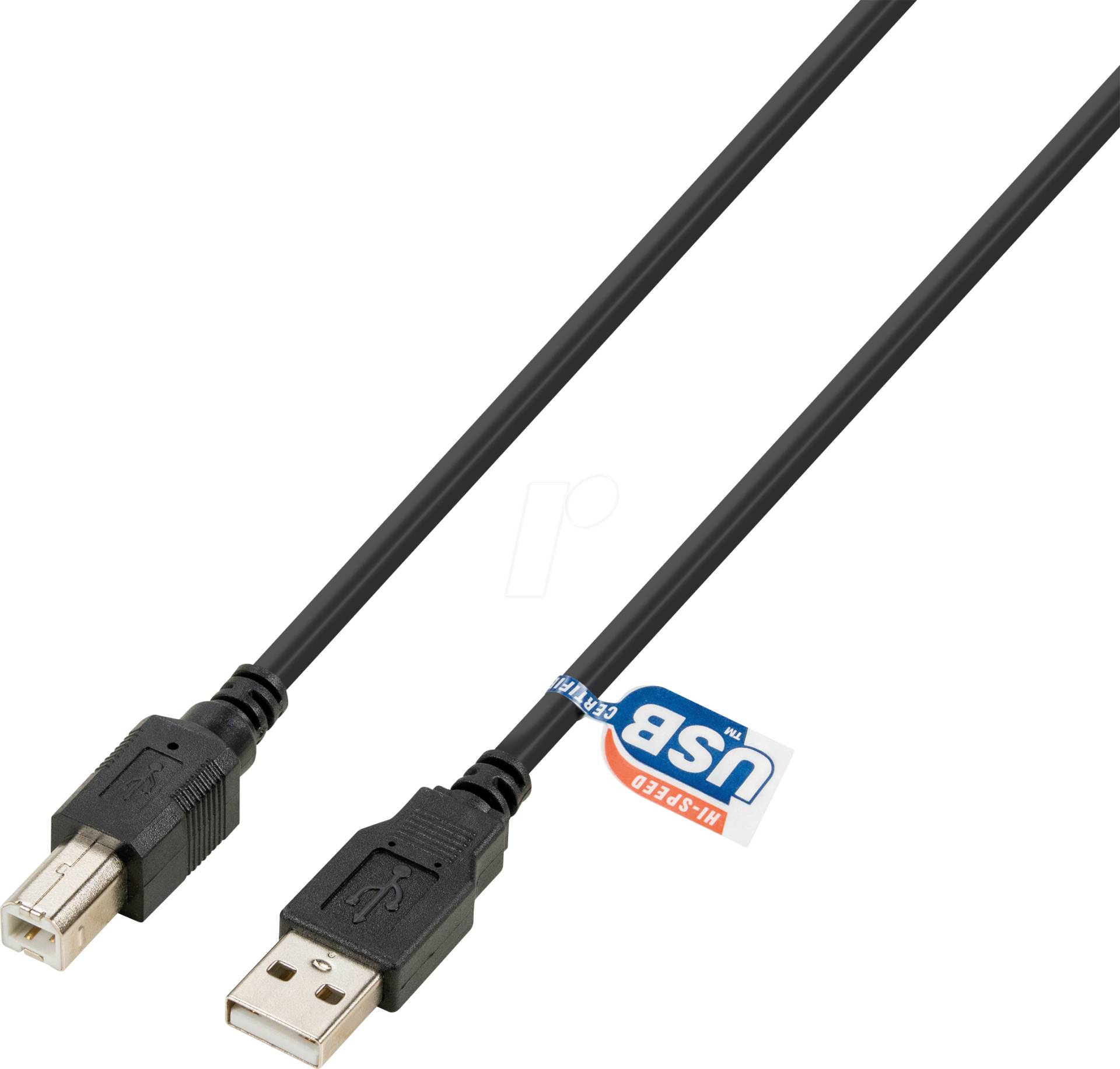 TTL 4123-1,0M - USB 2.0 Kabel, A Stecker auf B Stecker, 1,0 m von TTL NETWORK