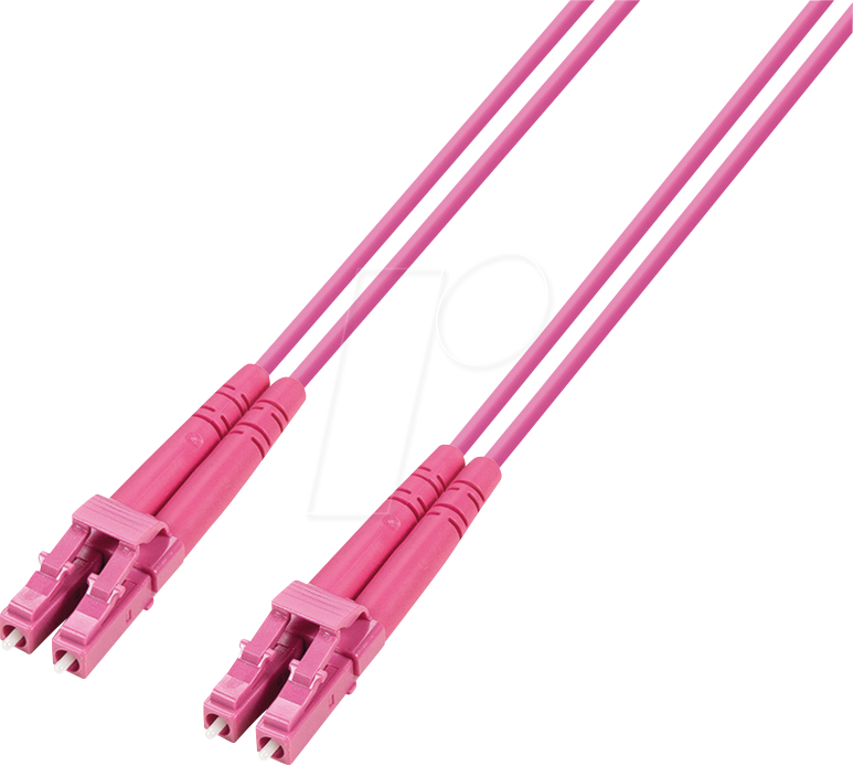 TTL 61555D-150M4 - LWL Kabel, LC / LC Duplex, 50/125µ, OM4, violett, 15m von TTL NETWORK