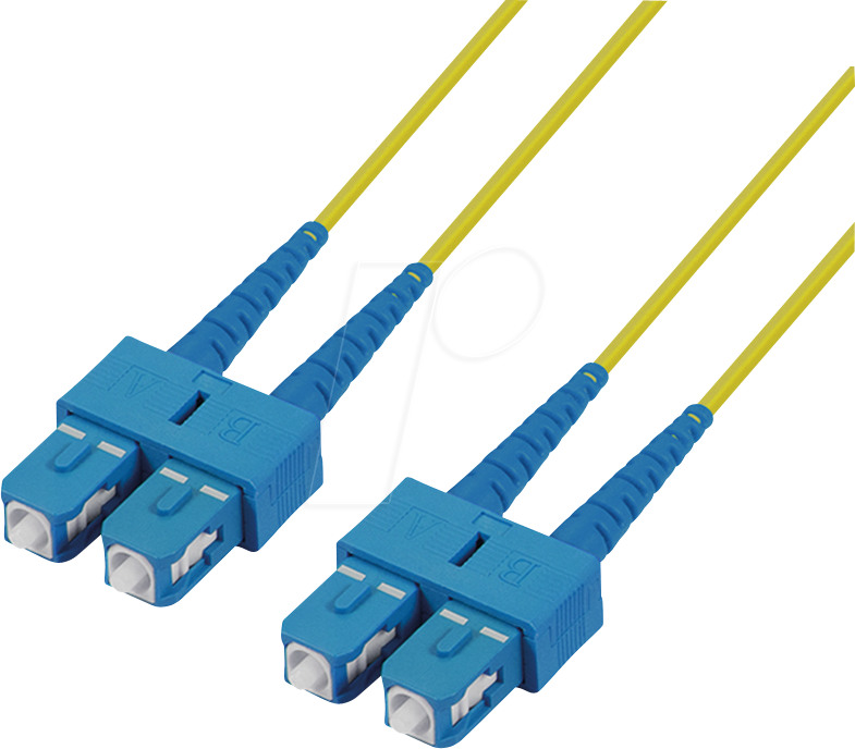 TTL 61922D-100M - LWL Kabel, SC Duplex / SC Duplex, 9/125µ, OS2, gelb, 10m von TTL NETWORK