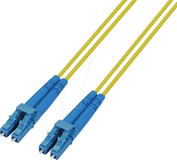 TTL 61955D-150M - LWL Kabel, LC Duplex / LC Duplex, 9/125µ, OS2, gelb, 15m von TTL NETWORK