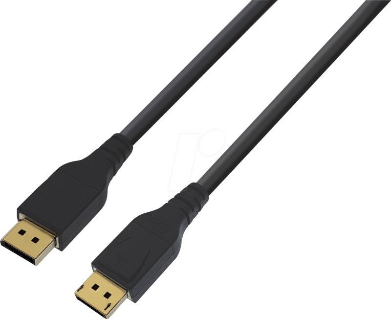 TTL DP-PQMM-3,0 - DisplayPort Kabel, DP1.4 Stecker, Flex, 8K@60 Hz 3,0 m von TTL NETWORK