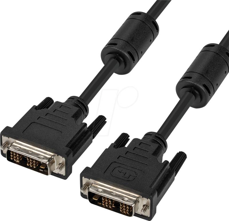 TTL DVI-SLSD10,0 - DVI Monitor Kabel DVI 18+1 Stecker, Single Link, 10,0 m von TTL NETWORK