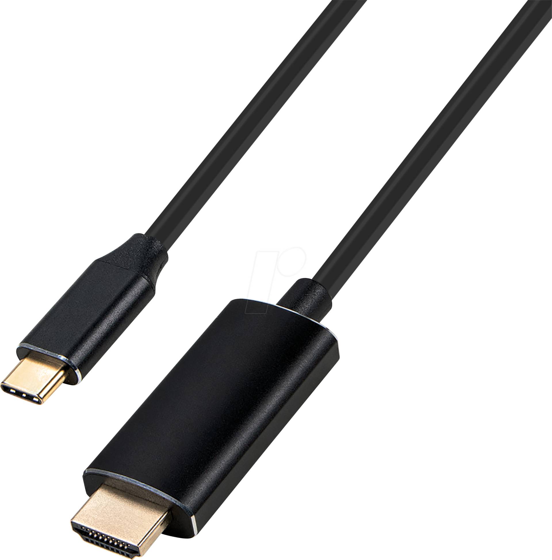 TTL USBCHD-B0,5 - USB C Stecker auf HDMI Stecker, 4K@60 Hz, 0,5 m von TTL NETWORK