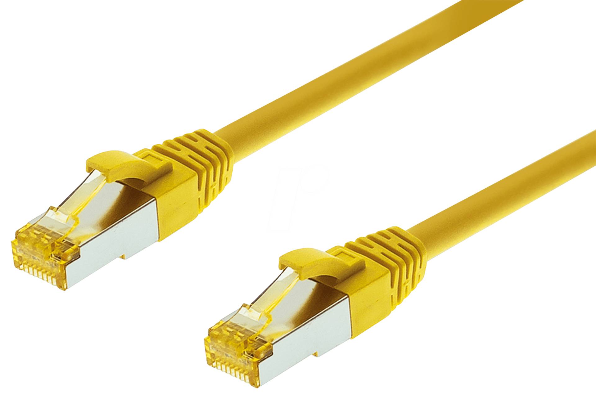 UF CAT6A GE 0,25 - Cat.6a Ultra Flex -Patchkabel - 0,25 m - gelb von TTL NETWORK