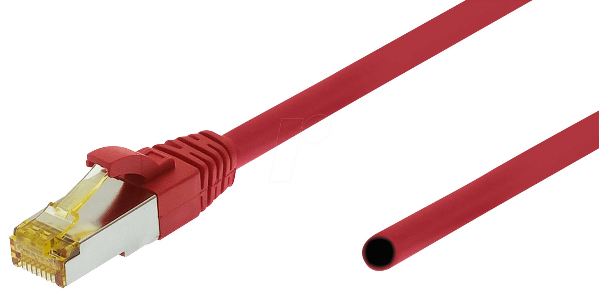 UF CAT6A RT 100 - Cat.6a Ultra Flex -Patchkabel - 100 m - rot von TTL NETWORK