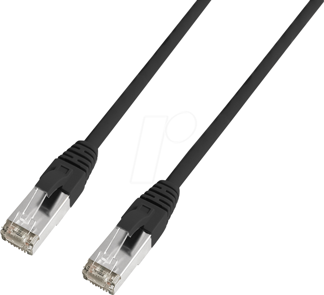 UF ICAT6A 15 SW - Cat.6a Ultra Flex Industrie-Patchkabel - 15 m - schwarzgrau von TTL NETWORK