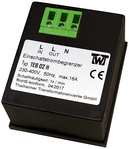 TTW TEB 02/H Einschaltstrombegrenzer, einphasig, Hutschienenbefestigung, maximal 16 Amp von TTW