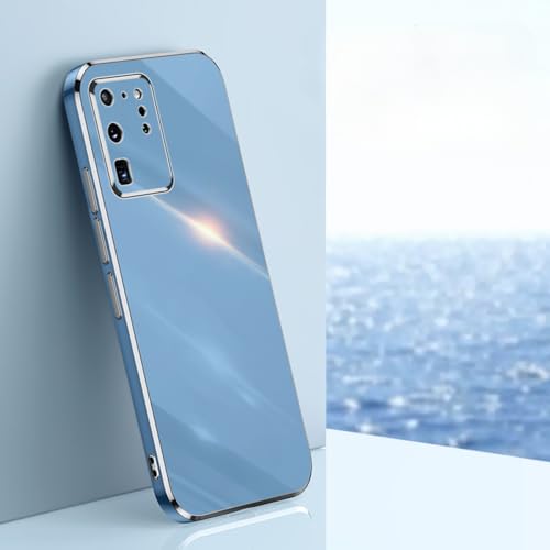 Schutzhülle für Samsung Galaxy S25-Ultra, elegant, Fallschutz, robust, stoßfest, für Damen und Herren, Blau Schutzhülle für Samsung Galaxy S25-Ultra, elegant, Fallschutz, robust, stoßfest, für Damen und Herren, Blau von TTWBB