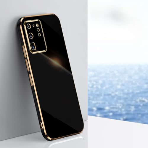 Schutzhülle für Samsung Galaxy S25-Ultra, elegant, Fallschutz, robust, stoßfest, für Damen und Herren, Schwarz Schutzhülle für Samsung Galaxy S25-Ultra, elegant, Fallschutz, robust, stoßfest, für Damen und Herren, Schwarz von TTWBB