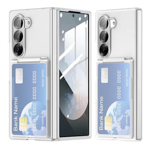 Schutzhülle für Samsung Galaxy Z Fold 5/6, faltbarer Kartenhalter, ultradünn, stoßfest, frostsicher Schutzhülle für Samsung Galaxy Z Fold 5/6, faltbarer Kartenhalter, ultradünn, stoßfest, frostsicher von TTWBB