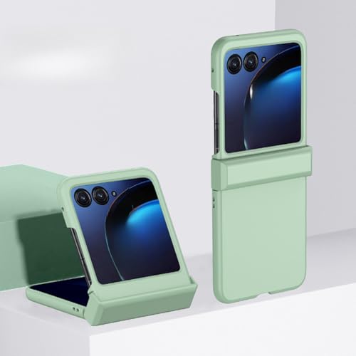 TTWBB Matte Schutzhülle für Motorola Razr 50 Ultra, mit integriertem Displayschutz und Scharnierschutz, ultradünn, luxuriös, stoßfest, Hellgrün TTWBB Matte Schutzhülle für Motorola Razr 50 Ultra, mit integriertem Displayschutz und Scharnierschutz, ultradünn, luxuriös, stoßfest, Hellgrün von TTWBB