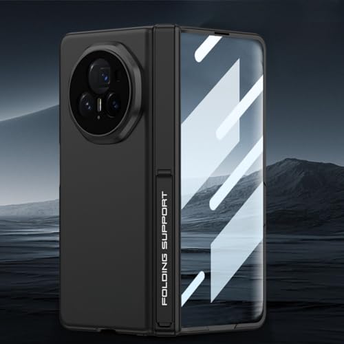TTWBB Schutzhülle für Honor Magic V3, magnetisch, mit seitlicher Halterung, ultradünn, stoßfest, integrierter Displayschutz, Schwarz von TTWBB