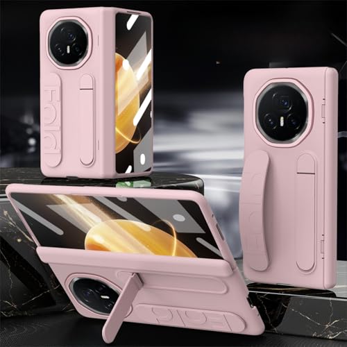 TTWBB Schutzhülle für Honor Magic V3, mit magnetischem Scharnierschutz und Displayschutzfolie, verstellbare Handschlaufe, All-Inclusive-Anti-Drop-Hülle, Rosa TTWBB Schutzhülle für Honor Magic V3, mit magnetischem Scharnierschutz und Displayschutzfolie, verstellbare Handschlaufe, All-Inclusive-Anti-Drop-Hülle, Rosa von TTWBB