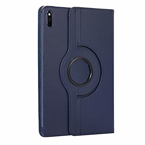 TTYYNN Tablethülle360 Grad drehbarer Leder Flip Stand Protector für MatePad 11 Hülle Tablet Cover für Huawei MatePad 11 Hülle 2021 10,95 Zoll,Dunkelblau,Für Matepad 11 von TTYYNN