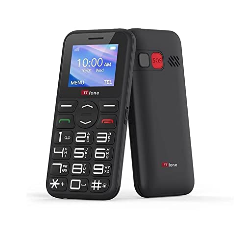 TTfone TT190 Big Button Basic Senior Unlocked Emergency Mobile Phone - Einfach billigstes Telefon von TTfone
