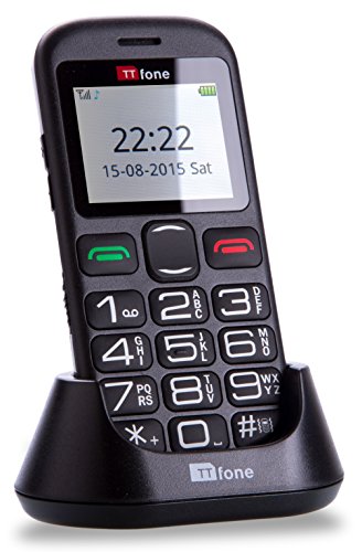 TTfone TT850 Jupiter 2 Big Button Easy Senior SIM Free Mobile Phone with Dock Charger von TTfone