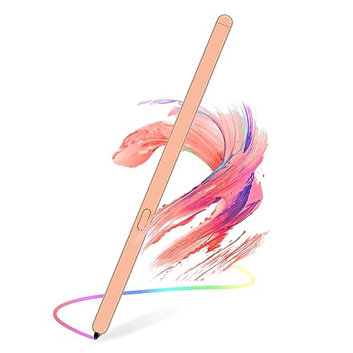TUCANA Ersatz Slim S Pen Kompatibel mit Galaxy Z Fold5, Z Fold6 Ohne Bluetooth, 4096 Druckstufe Stylus (Rosa) von TUCANA