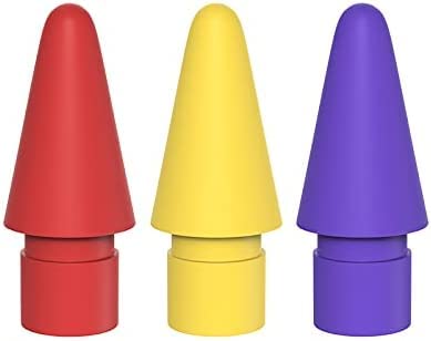 TUCANA Ersatz-Stiftspitze, kompatibel mit Bleistift der 1. und 2. Generation, Gelb/Violett/Rot, 3 Stück von TUCANA