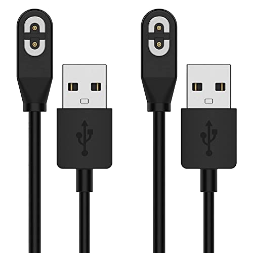 TUCANA USB-Ladekabel, kompatibel mit AfterShokz Aeropex AS800, Shokz OpenRun Pro, OpenComm, OpenRun Mini, Ladekabel für AfterShokz Knochenleitungs-Kopfhörer (90 cm + 100 cm) von TUCANA