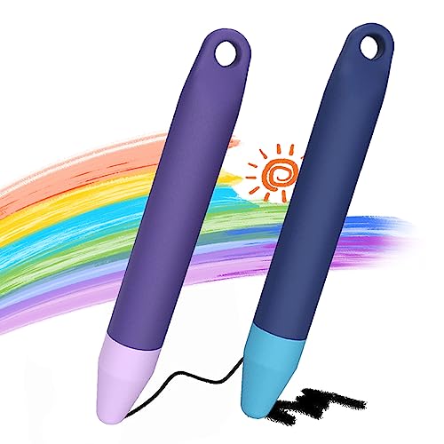 Tucana Premium-Eingabestifte für Kinder, kompatibel mit allen Touchscreen-Geräten, iPad- und Android-Geräten, leicht zu greifen, langlebiger und sicherer Eingabestift für Kinder, 2 Stück von TUCANA