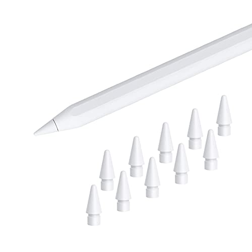 Tucana Stiftspitzen, kompatibel mit iPad Pencil 1. und 2. Generation, Weiß, 10 Stück von TUCANA