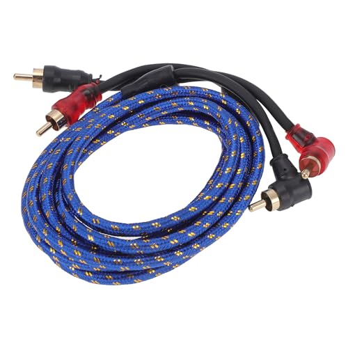 TUCKBOLD Auto-Audio-Verstärker-Verkabelung 2m 6,56ft Kompatibel | Audio Komplette Verstärker-Verkabelung Blau 1 Stk. von TUCKBOLD