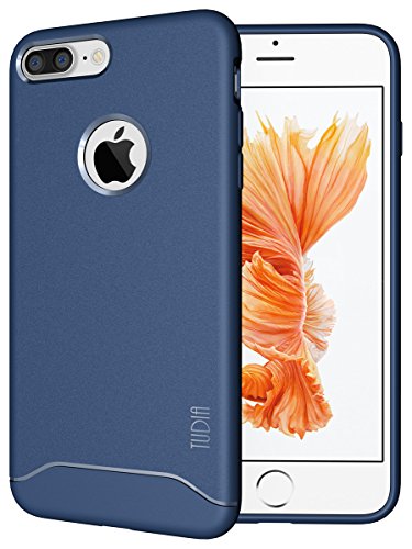 TUDIA Arch TPU Schutzhülle Apple iPhone 7 Plus Ultra Slim Hülle (Blau) von TUDIA