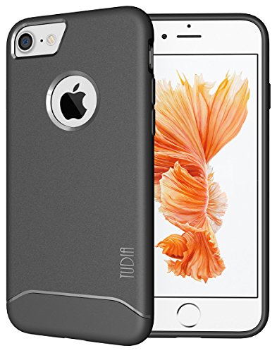 TUDIA Arch TPU Schutzhülle Apple iPhone 7 Ultra Slim Hülle (Grau) von TUDIA