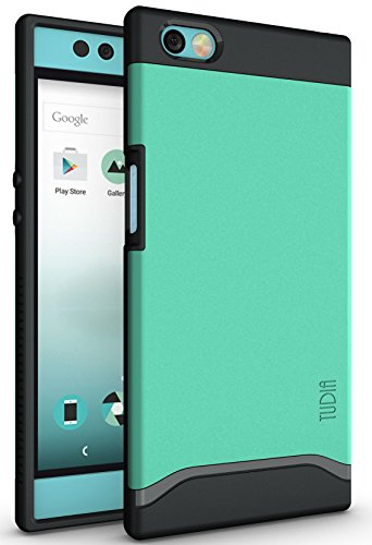 TUDIA Nextbit Robin Hülle, Slim-Fit Merge Dual Layer Schutzhülle für Nextbit Robin (Minze) von TUDIA