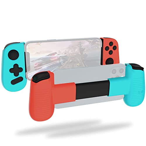 TUDIA Snap On Schutzhülle kompatibel mit Backbone One Gaming Controller, Kratzfeste Extra Griffige Hartschutzhülle - Rot/Blau TUDIA Snap On Schutzhülle kompatibel mit Backbone One Gaming Controller, Kratzfeste Extra Griffige Hartschutzhülle - Rot/Blau von TUDIA